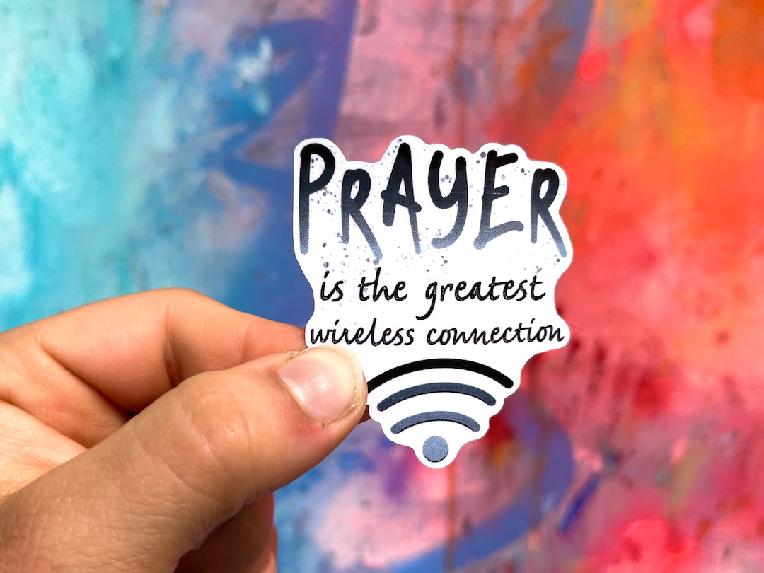 Prayer Box Sticker Design Faith Prayer Sticker, Christian Faith Stickers, Gifts for Christian ...
