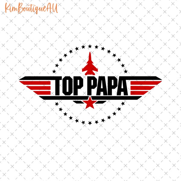 Top Papa Happy Father's Day Png, Retro Top Papa Png, Papa Life Png, Cool Dad Png, Best Papa Ever Png, Husband Gift, New Papa, Gift For Dad