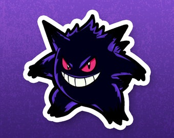 Gengar Magnet Pokemon Imanes Regalo para él Regalos para su anime Manga Magnet Nevera Armario Muebles Imanes hechos a mano