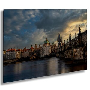 The Charles Bridge of Prague At Dawn Fine Art Travel Home Decor
