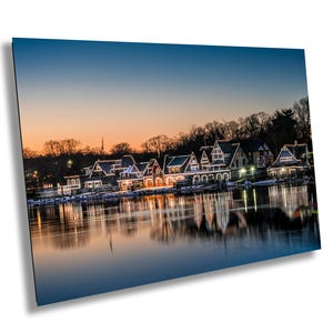 Boathouse Row Philadelphia Sunset: Schuylkill River Home Decor