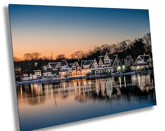 Boathouse Row Philadelphia Sunset: Schuylkill River Home Decor