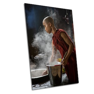 Alchemy and The Buddhist Monk Fine Art and Sacred Art  Home Design