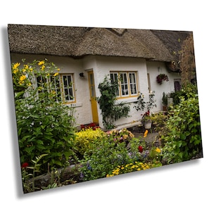 Thatched Irish Cottage Fine Art Photography  Home Decor