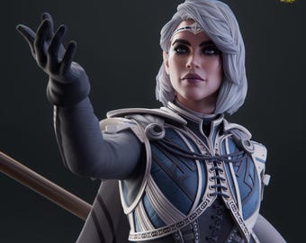 Baldur's Gate – Isobel | Figurka z żywicy Fanart Statue Modell