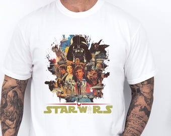 Retro Disney Star Wars Shirt, Comfort Colors Shirt, Vintage Star Wars Tee, Star Wars Tee, Disneyworld Shirts, Disney Family Shirt 183187