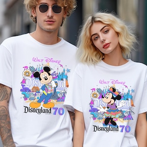 Disney Magic 70th Anniversary Shirt, Comfort Colors,Disney Family Vacation Shirt, Disneyland Anniversary Shirt, 70 Years of Magic Tee 183380
