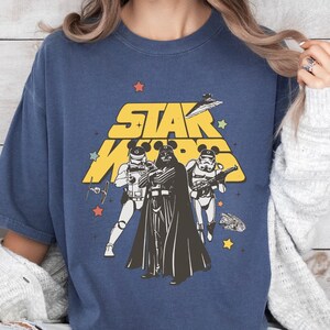 Vintage Star Wars Comfort Colors Shirt, Star Wars Shirt, Starwars Disneyland Shirt, Disney Family Shirt 182342