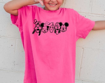 Mickey and Friends Disney Shirt, Comfort Colors Shirt, Disney Family Shirts, Disney Trip Shirts, Matching Disney, Kids Disney Shirts, Disney