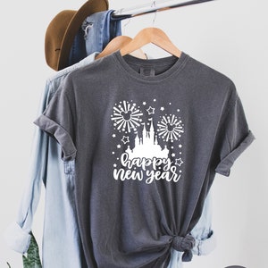 Happy New Year Disney Shirt, Comfort Colors Shirt, Happy New Year, New Year Shirt, New Years Gift, Disney New Year, New Years Shirt, Disney
