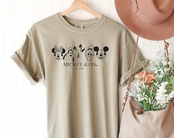 Mickey & Co. Shirt, Comfort Colors Shirt, Disney, Disney Trip Shirt, Disney Family Shirts, Mickey and Friends, Mickey Shirt 180380