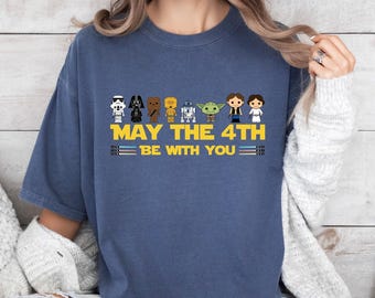 Star Wars Day Shirt, Comfort Colors Shirt, Star Wars May The 4Th Shirt, Disney Star Wars Shirt, Star Wars Shirt 181244