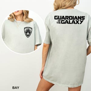 Guardians Of The Galaxy Shirt, Comfort Colors, Superhero Shirt,Guardians Logo Shield Shirt, Disney Studios Shirt, Disneyland Trip Tee 182913