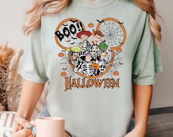 Toy Story Halloween Shirt, Comfort Colors Shirt, Disney Halloween Shirt, Disney Toy Story Shirt, Woody Jessie Buzz Shirt, 181690