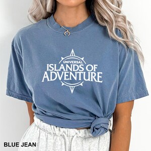 Islands of Adventure Shirts, Comfort Colors, Universal Family Shirt, Universal Studio Shirt, Family Trip Shirt, Disney Adventure Tee 182916