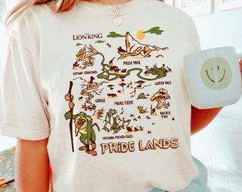 Lion King Pride Lands Shirt, Comfort Colors Disney Shirt, Disney Lion King Shirt, Disney Animal Kingdom Shirt, Disney Mufasa Shirt, 181722
