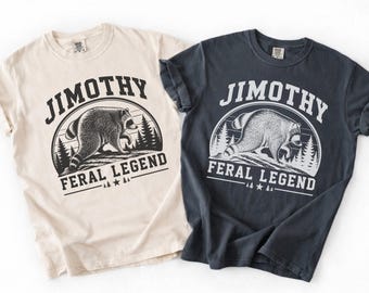 Jimothy Raccoon Shirt, Funny Raccoon Tee, Trash Panda Shirt, Cute Woodland Animal Shirt, Jimothy Meme Shirt, Raccoon Lover Shirt 187512