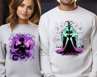 Disney Villains Sweatshirt, Evil Queen Hades Scar Maleficent Jaffar Yzma Ursula Cruella Dr. Facilier Hoodie, Good To Be Bad Crewneck 184083