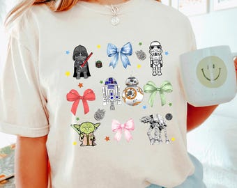 Disney Star Wars Coquette Shirt, Comfort Colors, Coquette Star Wars Tee, Darth Vader Shirt, Star Wars Shirt, Disney Trip Shirt 183160