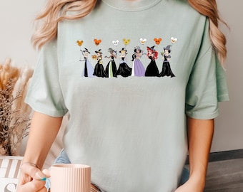 Disney Princess Halloween Shirt, Comfort Colors Shirt, Disney Halloween Shirt, Disney Princess Shirt, Disney Trick Or Treat Shirt 181642