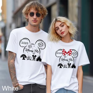 Disney Trip 2025 Minnie Mickey Shirt, Comfort Colors Shirt, Disney Family Shirt,Disneyworld Shirt, Disney Trip Shirt, Disney Vacation 182495