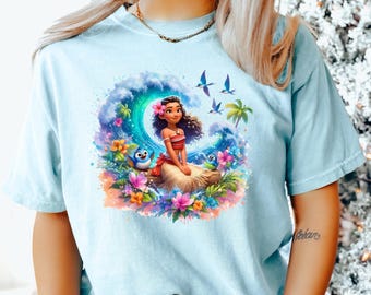 Moana Shirt, Comfort Colors Moana Shirt, Disney Moana 2 Shirt, Moana Island Shirt, Moana Girls Shirt, Moana 2 Movie Shirt, 181955