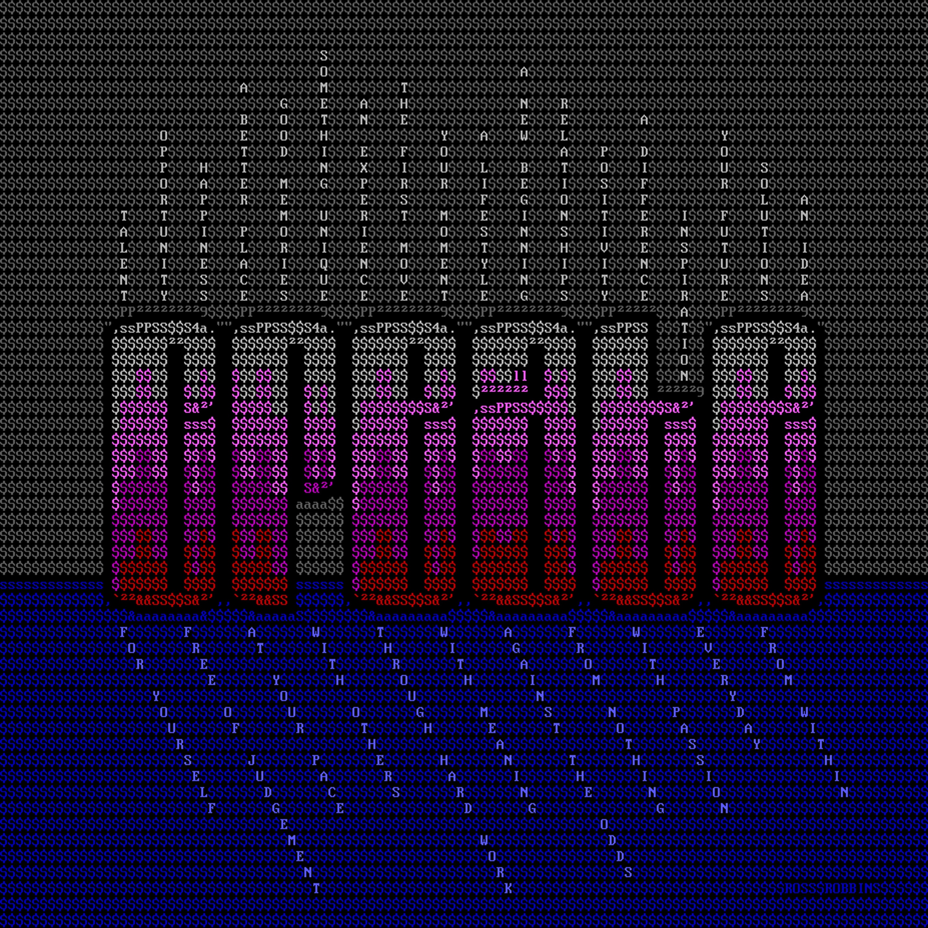 CREATE. an Original Ascii Using Only Keyboard Characters. Square ...