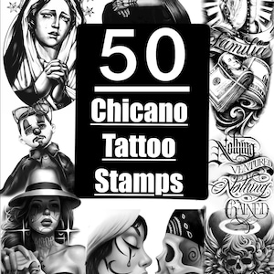 Paquete de 50 sellos Procreate de dinero chicano