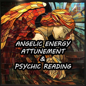 Angelic energy attunement - For angel magic, heightening vibrations, increased spiritual awareness, SAME DAY CASTING available