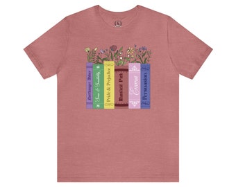 Austen Books Unisex Jersey Short Sleeve Tee