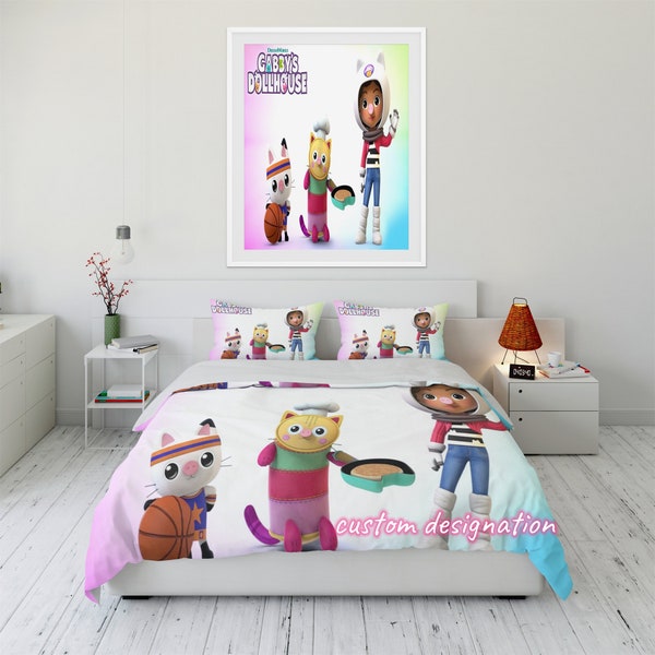 Gabbys Dollhouse Bedding Etsy
