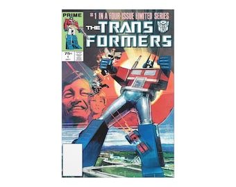 G1 Transformers Poster | Transformers Art | Optimus Prime, Bumblebee, Megatron, 80s Comic Books, Autobots, Decepticons, Free Shipping