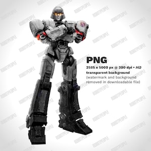 トランスフォーマー ワン メガトロン D-16 PNG | 即時ダウンロード、300 dpi、印刷可能、透明背景、昇華