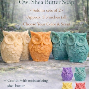 Owl Soap Set