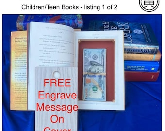 Hollow Out Children and Young Reader's Books - Various Sizes/Prices|Stash Books|Secret Storage