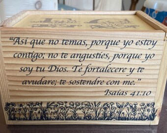Laser Engrave Simple Wood Box