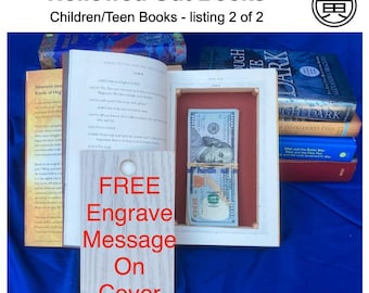 Hollow Out Children and Young Reader's Books - Various Sizes/Prices|Stash Books|Secret Storage