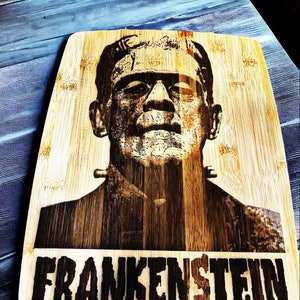 Customizable, laser engraved 11x14 Bamboo Cutting Board