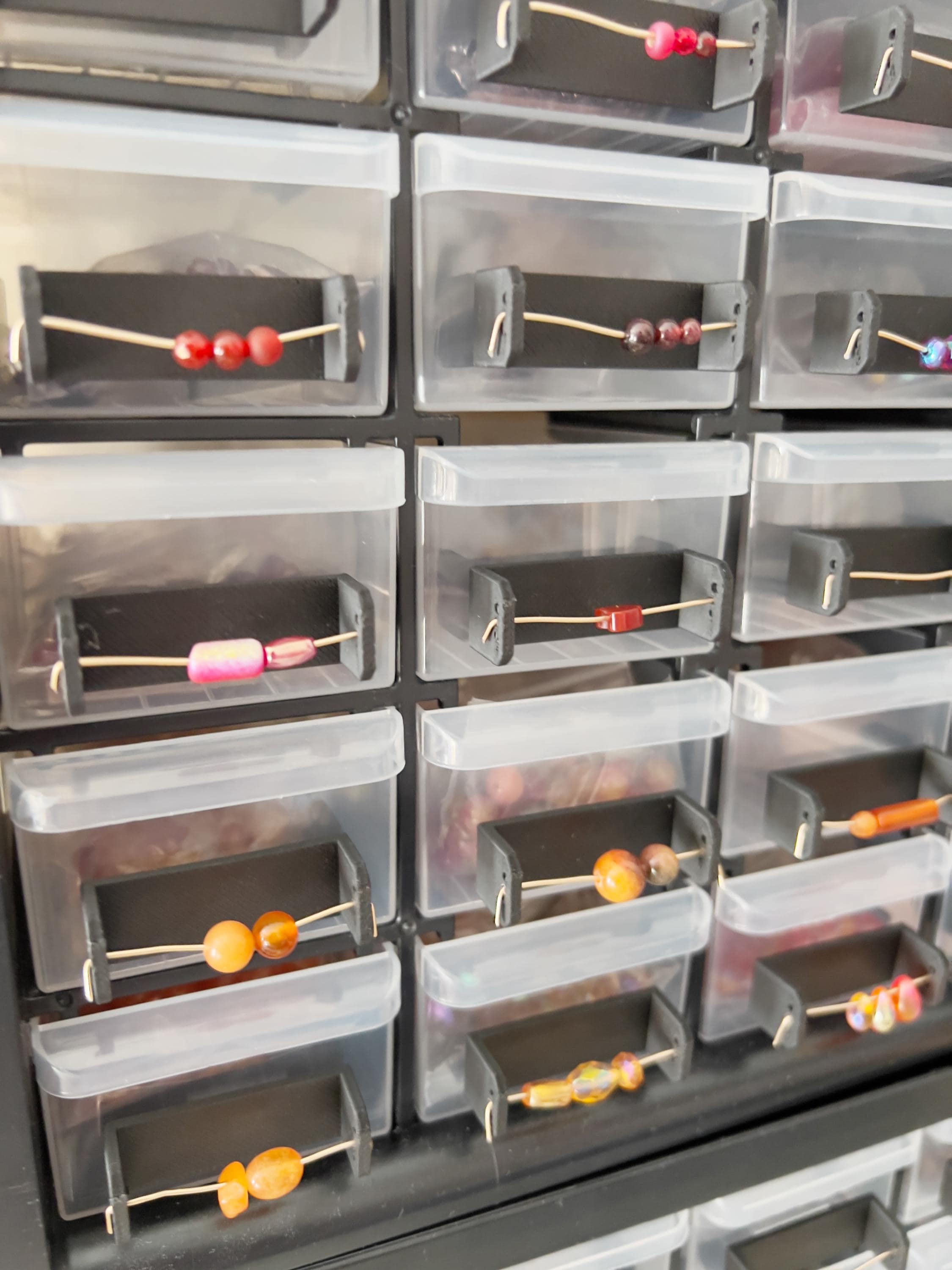 Bead Display for Storage Organizer Drawers - Etsy
