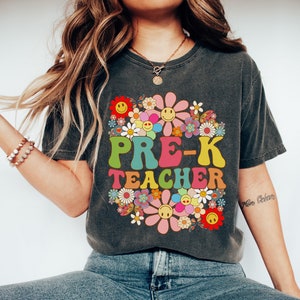 Pre-K Teacher Shirt, Gift for Pre-K Teacher, Pre-K Teacher Tee, Teacher Appreciation Shirt, Pre-K Tee