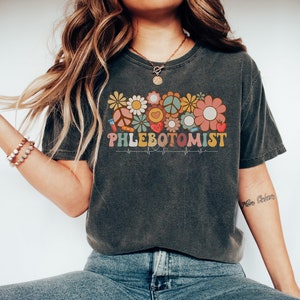 Phlebotomist Shirt, Phlebotomy Crewneck Sweatshirt, Gifts for Phlebotomist, Phlebotomists Recognition Week, Phlebotomy Graduation Gift