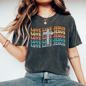 Jesus Shirt, Inspirational Jesus Shirt, Christian T-Shirt, Religious Gifts, Bible Verse Shirt, Motivational Christian Shirt, Jesus Tee