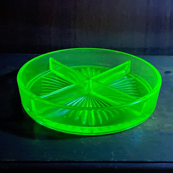 Uranium Candy Dish Etsy