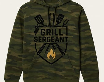 Zestaw Grill Sergeant BBQ Design Bundle: Style nieśmiertelników i emblematów (do pobrania w wersji cyfrowej)