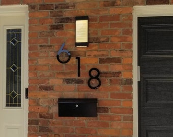 8 inch House Numbers and Letters, Custom House Address Signs.