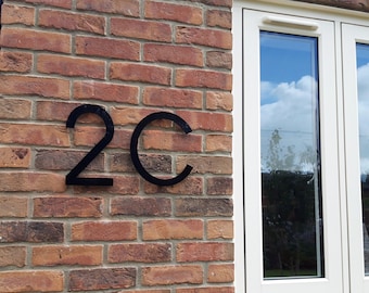 8 inch House Numbers and Letters, Custom House Address Signs.