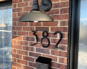 12 inch House Numbers and Letters, Custom House Address Signs.