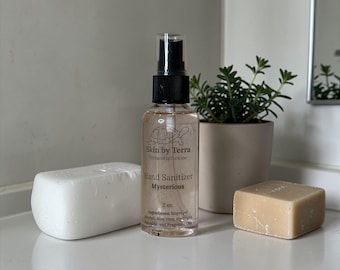 Spray Hand Sanitizer | Quick-Dry Mist | Small Batch | Natural, Gentle & Portable Travel Cleanser