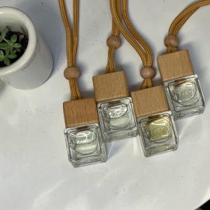 Återfyllningsbar bildiffusor i glas | Hängande luftfräschareflaska