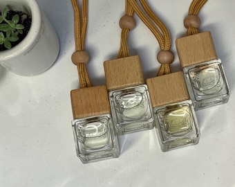 Nachfüllbarer Glasauto-Diffusor | Hängende Lufterfrischer-Flasche